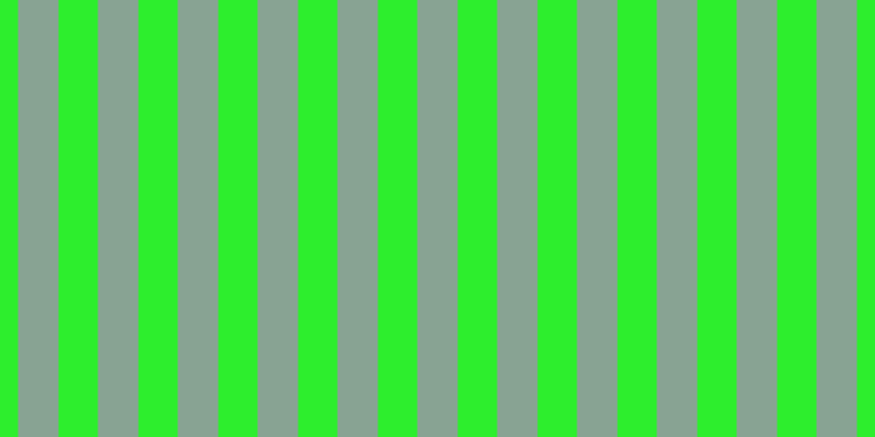 #2dee2d, #88a393 vertical lines, thirty-seven pixels wide, thirty-six pixels apart