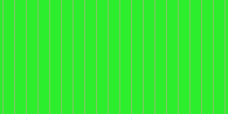 #2dee2d, #caa393 vertical lines, two pixels wide, thirty-nine pixels apart