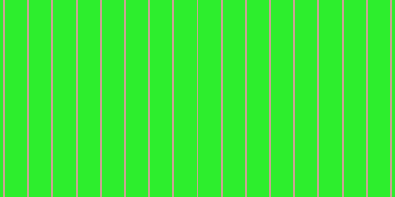 #2dee2d, #caa393 vertical lines, four pixels wide, forty-five pixels apart