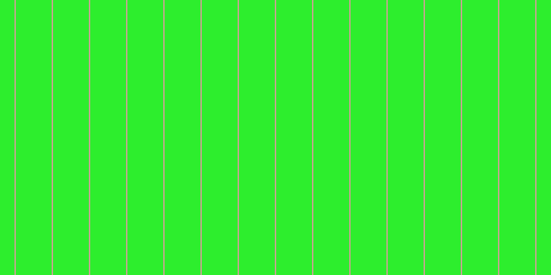 #2dee2d, #caa393 vertical lines, two pixels wide, fifty-two pixels apart