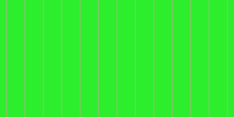 #2dee2d, #caa393 vertical lines, two pixels wide, sixty-one pixels apart