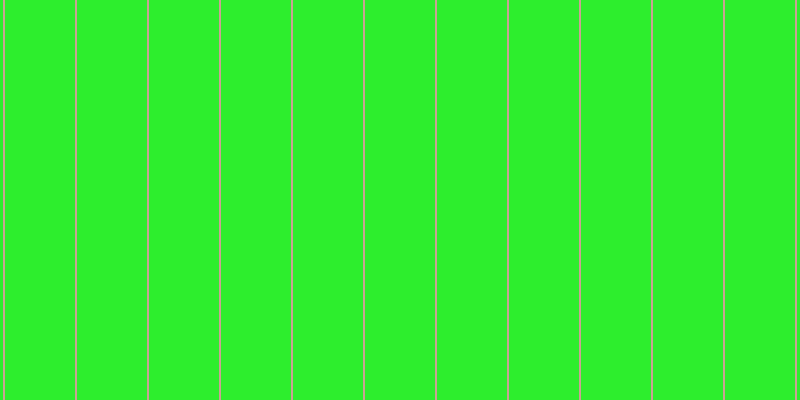 #2dee2d, #caa393 vertical lines, two pixels wide, seventy pixels apart
