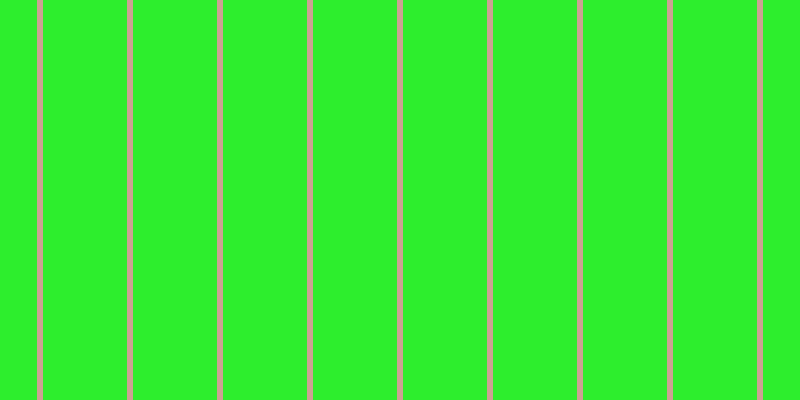 #2dee2d, #caa393 vertical lines, six pixels wide, eighty-four pixels apart
