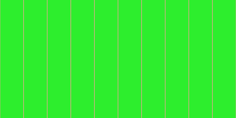 #2dee2d, #eba393 vertical lines, two pixels wide, seventy-eight pixels apart