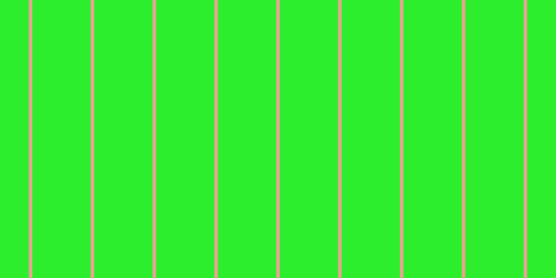 #2dee2d, #eba393 vertical lines, five pixels wide, eighty-four pixels apart