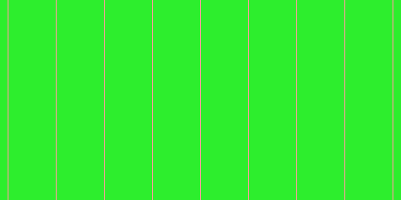 #2dee2d, #eba393 vertical lines, two pixels wide, ninety-four pixels apart