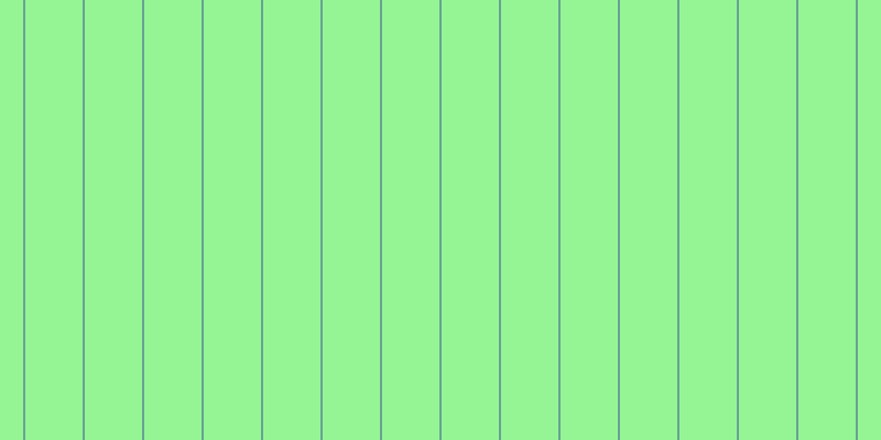 #2dee2d (50%), #67a393 vertical lines, two pixels wide, fifty-two pixels apart