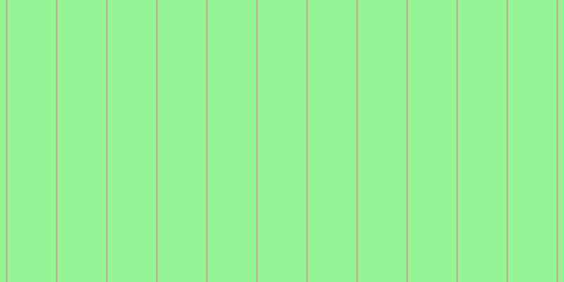 #2dee2d (50%), #caa393 vertical lines, two pixels wide, sixty-nine pixels apart