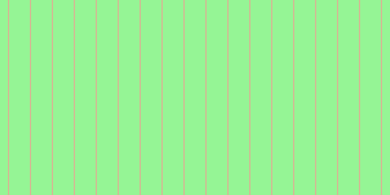 #2dee2d (50%), #eba393 vertical lines, two pixels wide, forty-three pixels apart