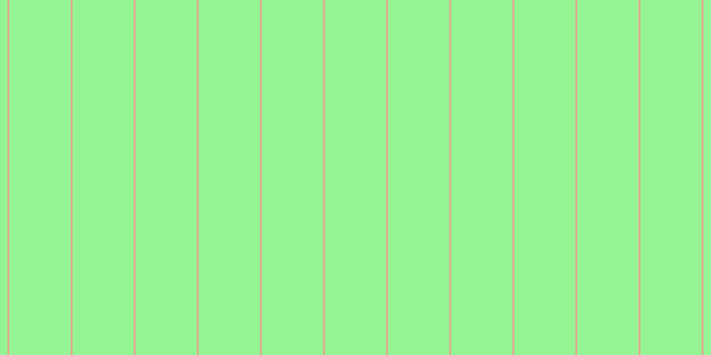 #2dee2d (50%), #eba393 vertical lines, two pixels wide, sixty-nine pixels apart