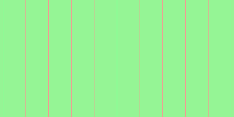 #2dee2d (50%), #eba393 vertical lines, two pixels wide, seventy-six pixels apart