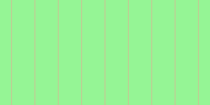 #2dee2d (50%), #eba393 vertical lines, two pixels wide, eighty-seven pixels apart
