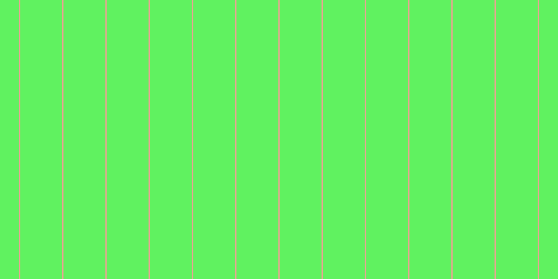 #2dee2d (75%), #eba393 vertical lines, two pixels wide, sixty pixels apart