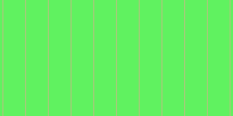 #2dee2d (75%), #eba393 vertical lines, two pixels wide, seventy-six pixels apart