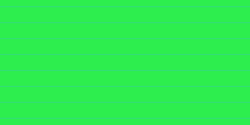 #2dee4e, #36d393 horizontal lines, two pixels wide, forty-nine pixels apart