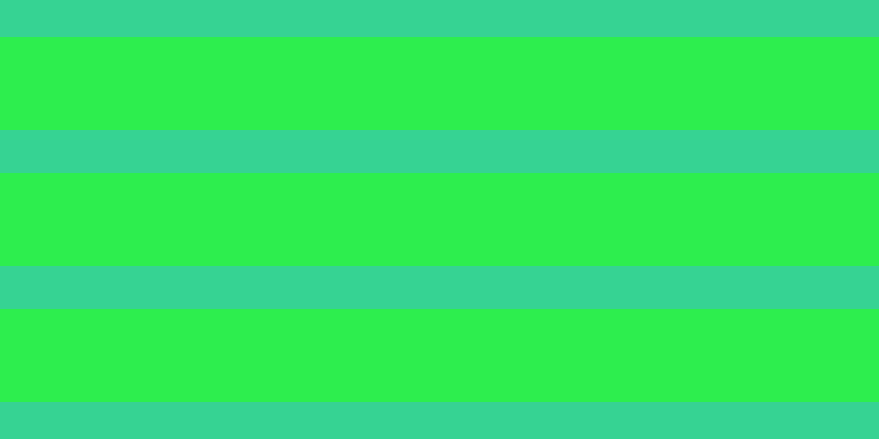#2dee4e, #36d393 horizontal lines, forty pixels wide, eighty-four pixels apart