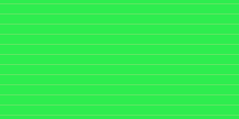 #2dee4e, #dbd393 horizontal lines, one pixels wide, thirty-three pixels apart