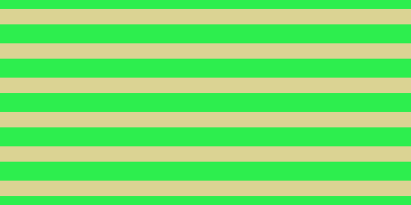 #2dee4e, #dbd393 horizontal lines, thirty pixels wide, thirty-seven pixels apart