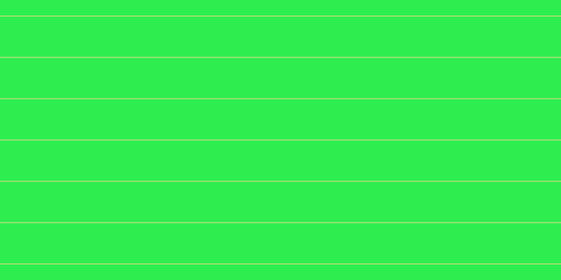 #2dee4e, #fcd393 horizontal lines, one pixels wide, fifty-eight pixels apart