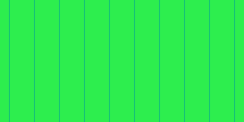 #2dee4e, #04a393 vertical lines, two pixels wide, eighty pixels apart