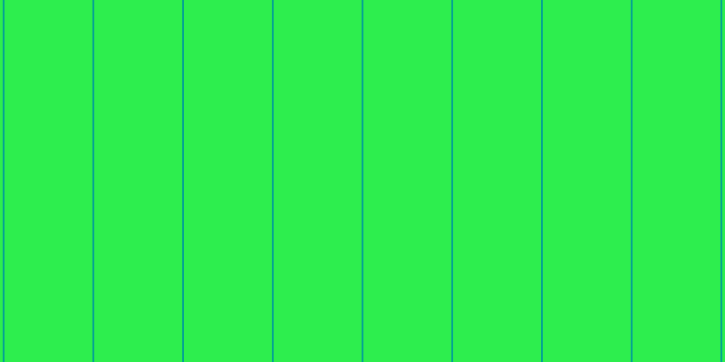 #2dee4e, #04a393 vertical lines, two pixels wide, ninety-seven pixels apart