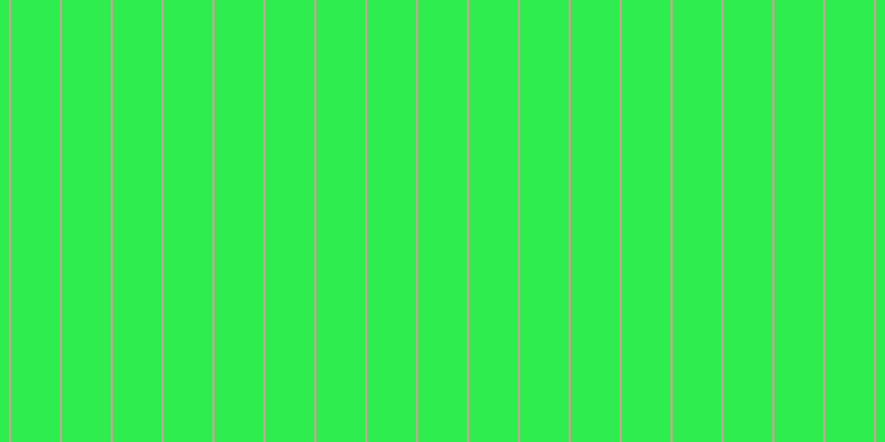 #2dee4e, #caa393 vertical lines, two pixels wide, forty-four pixels apart