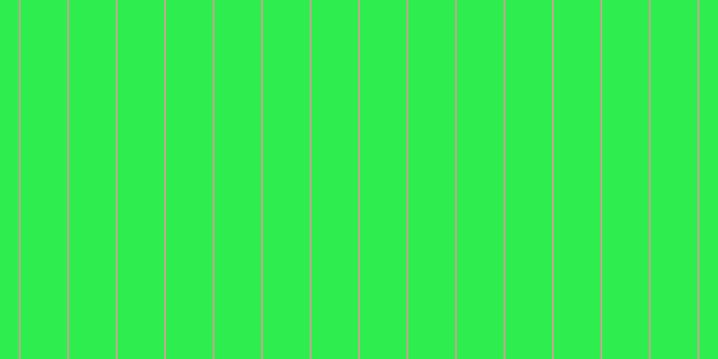#2dee4e, #caa393 vertical lines, two pixels wide, fifty-two pixels apart