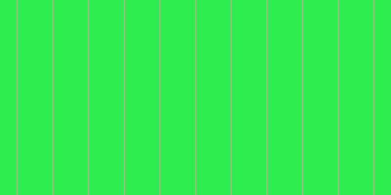 #2dee4e, #caa393 vertical lines, two pixels wide, seventy-one pixels apart