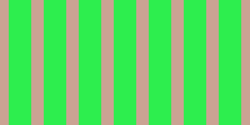 #2dee4e, #caa393 vertical lines, forty pixels wide, seventy-two pixels apart