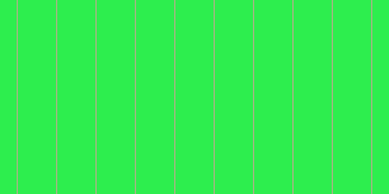 #2dee4e, #caa393 vertical lines, two pixels wide, seventy-nine pixels apart