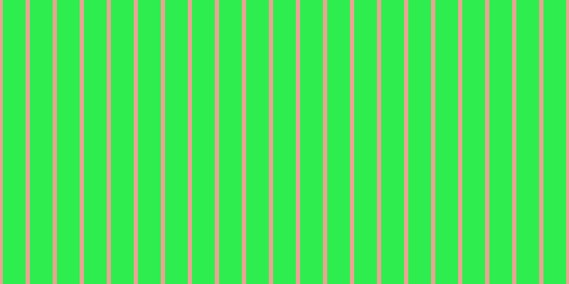 #2dee4e, #eba393 vertical lines, six pixels wide, thirty-two pixels apart