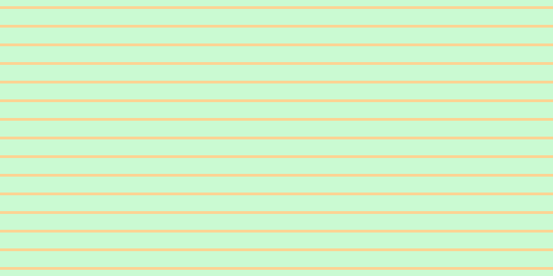 #2dee4e (25%), #fcd393 horizontal lines, four pixels wide, twenty-three pixels apart