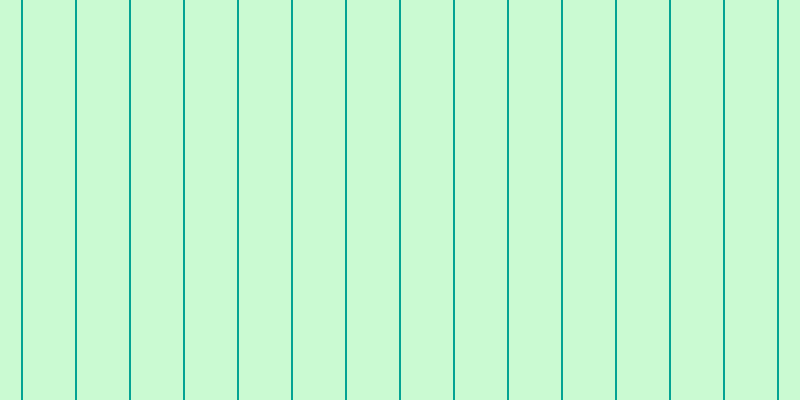 #2dee4e (25%), #04a393 vertical lines, two pixels wide, fifty-two pixels apart