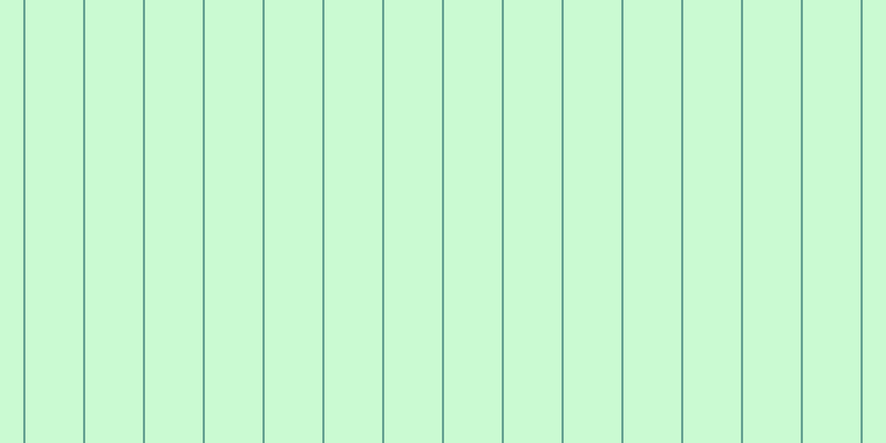 #2dee4e (25%), #67a393 vertical lines, two pixels wide, fifty-two pixels apart