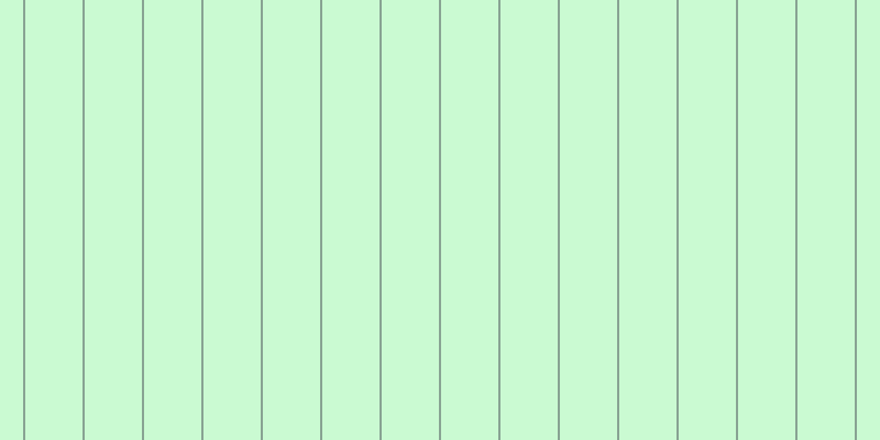 #2dee4e (25%), #88a393 vertical lines, two pixels wide, fifty-two pixels apart