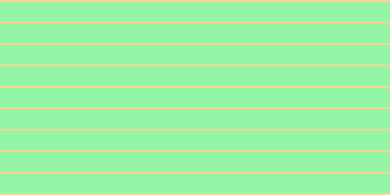 #2dee4e (50%), #fcd393 horizontal lines, four pixels wide, forty pixels apart