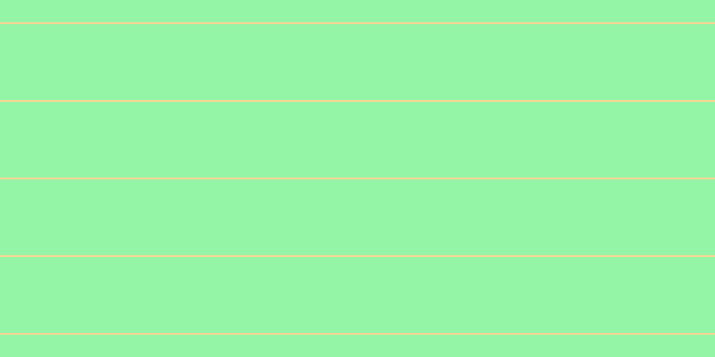 #2dee4e (50%), #fcd393 horizontal lines, two pixels wide, eighty-five pixels apart