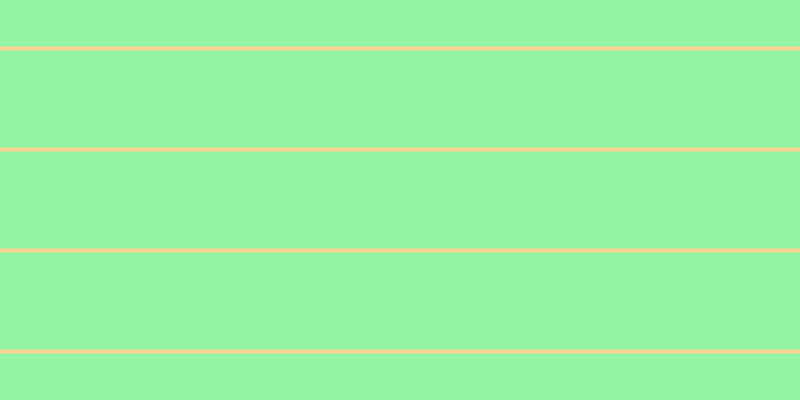 #2dee4e (50%), #fcd393 horizontal lines, four pixels wide, ninety-seven pixels apart