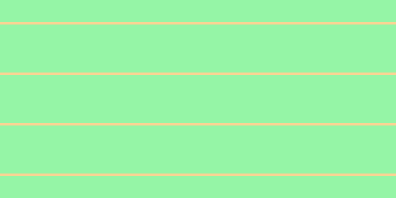#2dee4e (50%), #fcd393 horizontal lines, five pixels wide, ninety-seven pixels apart