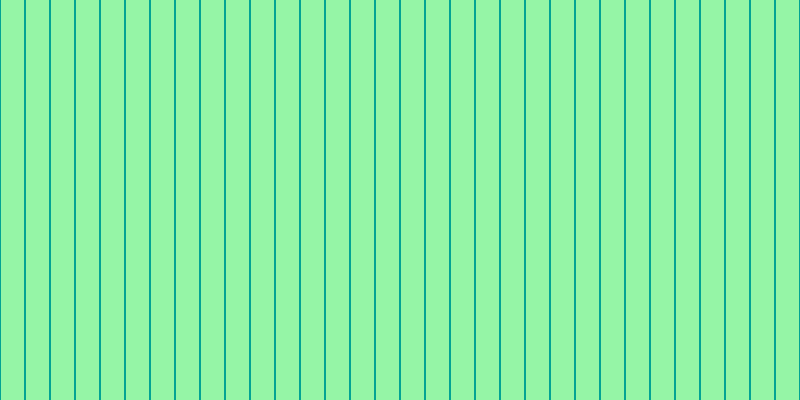 #2dee4e (50%), #04a393 vertical lines, two pixels wide, twenty-three pixels apart