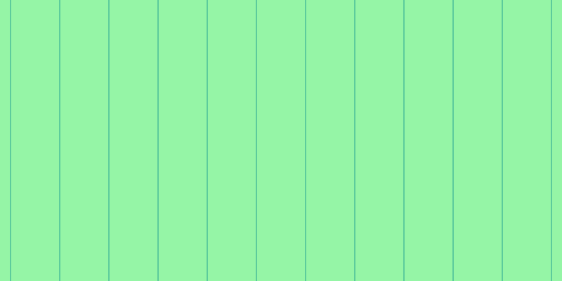 #2dee4e (50%), #25a393 vertical lines, one pixels wide, sixty-nine pixels apart