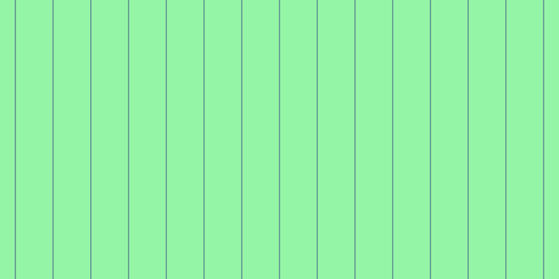 #2dee4e (50%), #67a393 vertical lines, two pixels wide, fifty-two pixels apart