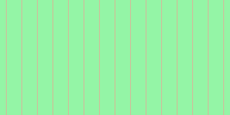 #2dee4e (50%), #eba393 vertical lines, two pixels wide, fifty-two pixels apart