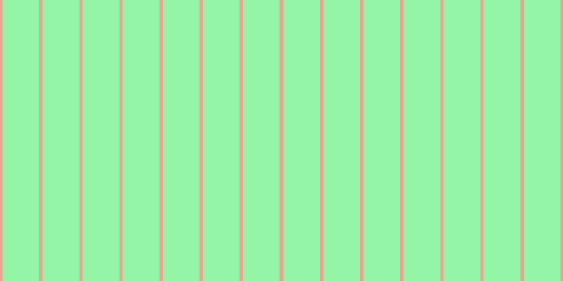 #2dee4e (50%), #eba393 vertical lines, five pixels wide, fifty-two pixels apart