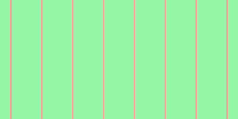#2dee4e (50%), #eba393 vertical lines, six pixels wide, ninety-eight pixels apart