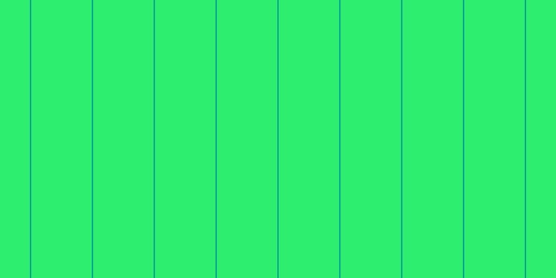 #2dee6f, #04a393 vertical lines, two pixels wide, eighty-seven pixels apart