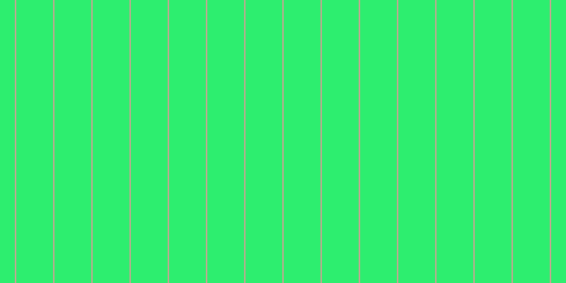#2dee6f, #caa393 vertical lines, two pixels wide, fifty-two pixels apart