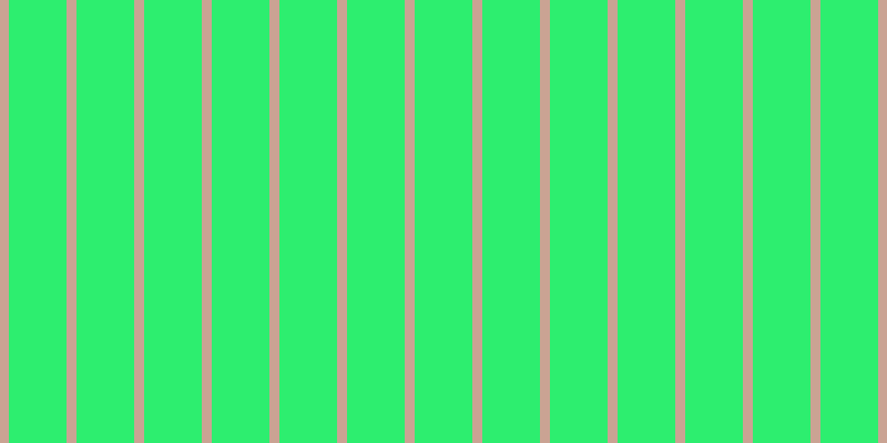 #2dee6f, #caa393 vertical lines, nine pixels wide, fifty-two pixels apart