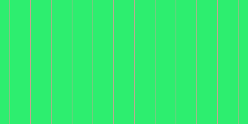 #2dee6f, #caa393 vertical lines, two pixels wide, sixty-five pixels apart
