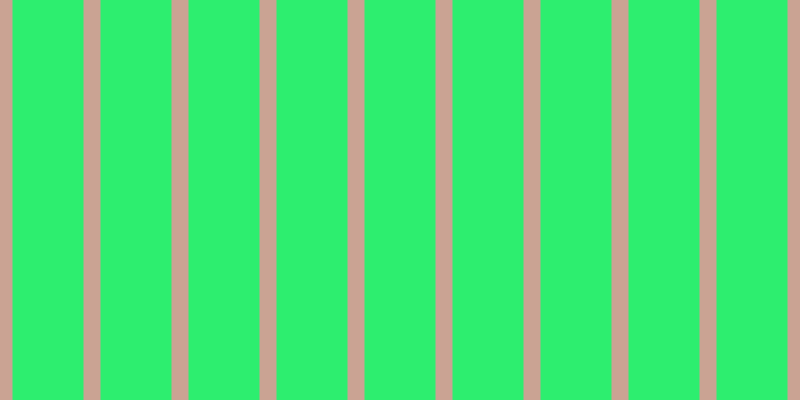 #2dee6f, #caa393 vertical lines, seventeen pixels wide, seventy-one pixels apart